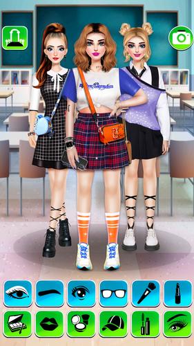 College Girls Fashion Dress Up Schermafbeelding 1