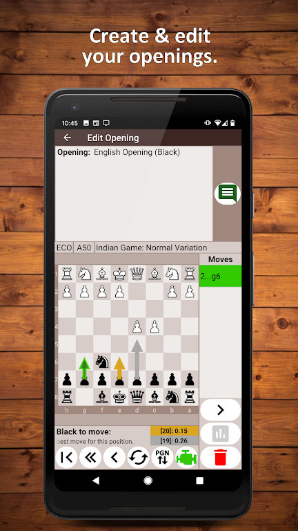 Chess Openings Trainer Lite Скриншот 0