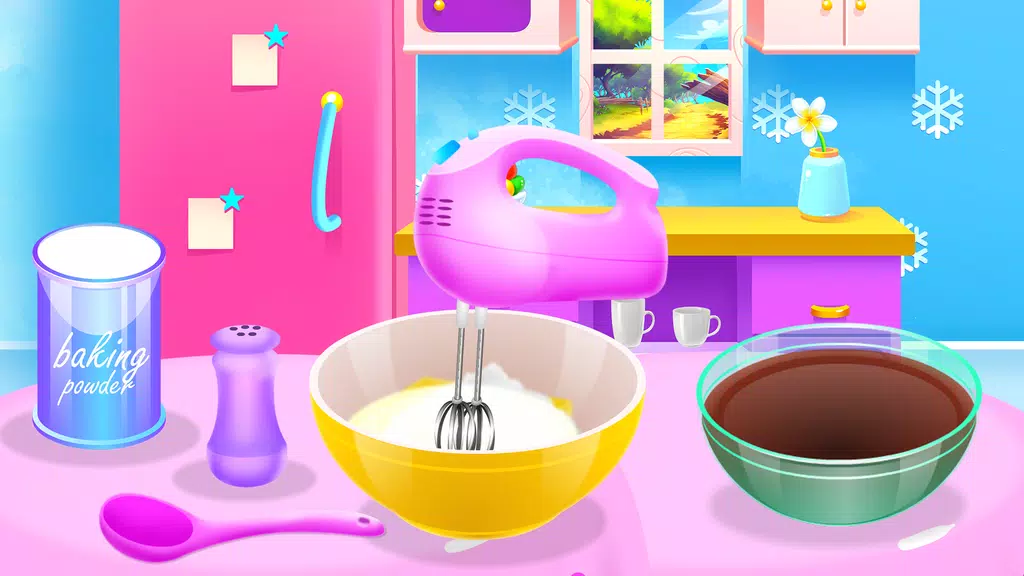 Colorful Muffins Cooking Captura de pantalla 1