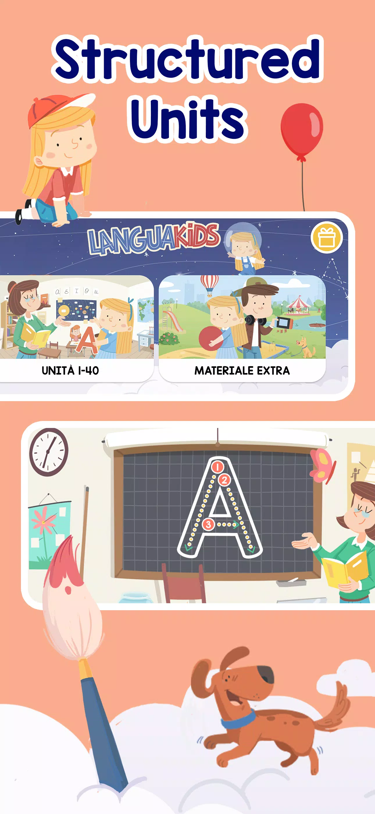 LANGUAKIDS: Italian for kids 螢幕截圖 2