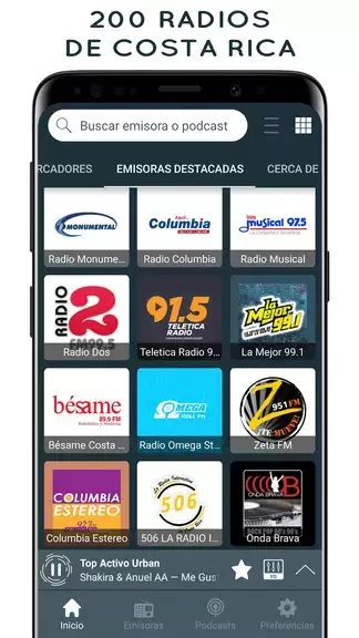 Radios de Costa Rica Online 螢幕截圖 0