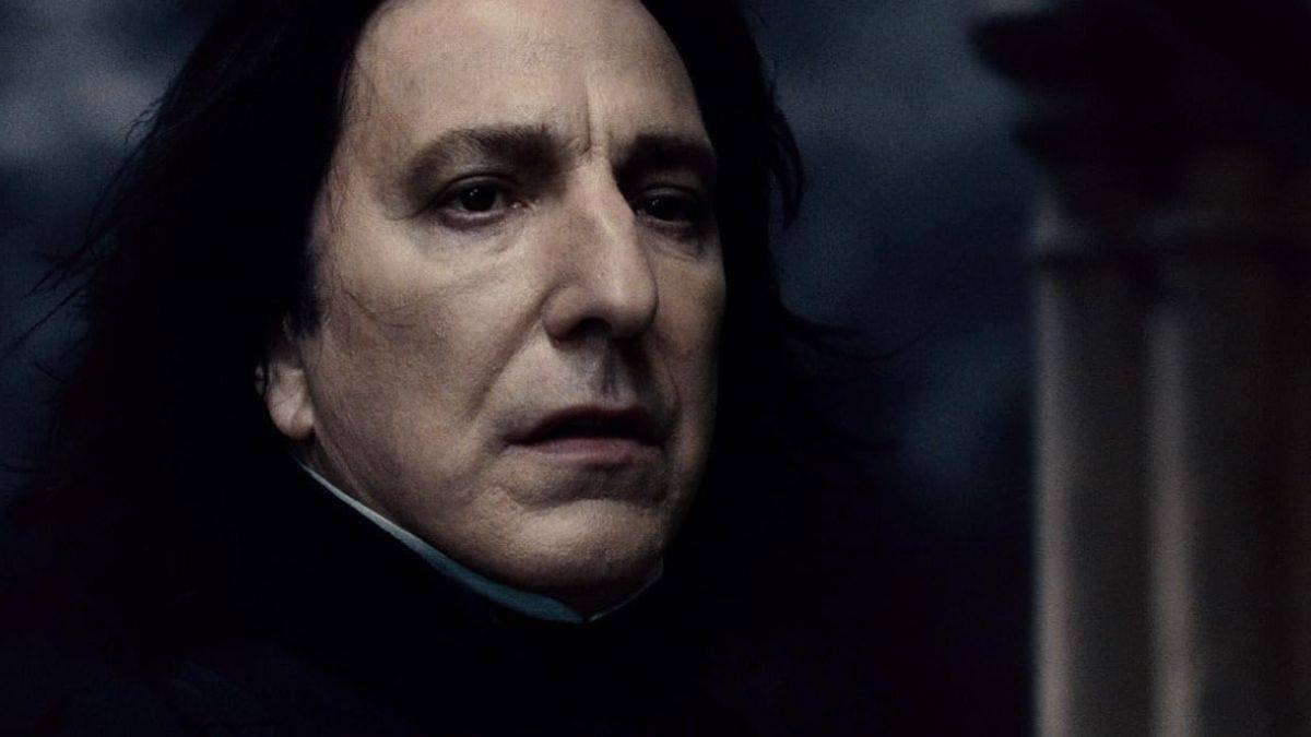 Alan Rickman as Severus Snape in Harry Potter and the Half-Blood Prince