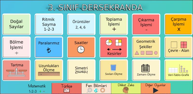 3. Sınıf Dersekranda Zrzut ekranu 0