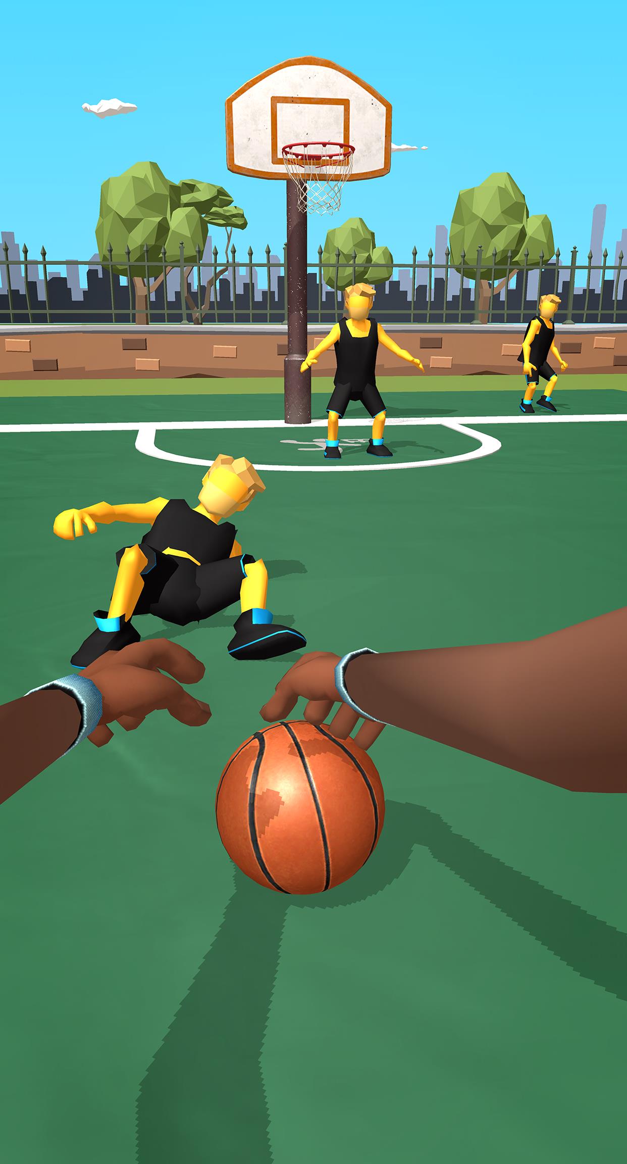 Schermata Dribble Hoops 2