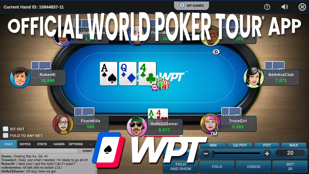 ClubWPT: Free Poker, Casino スクリーンショット 0