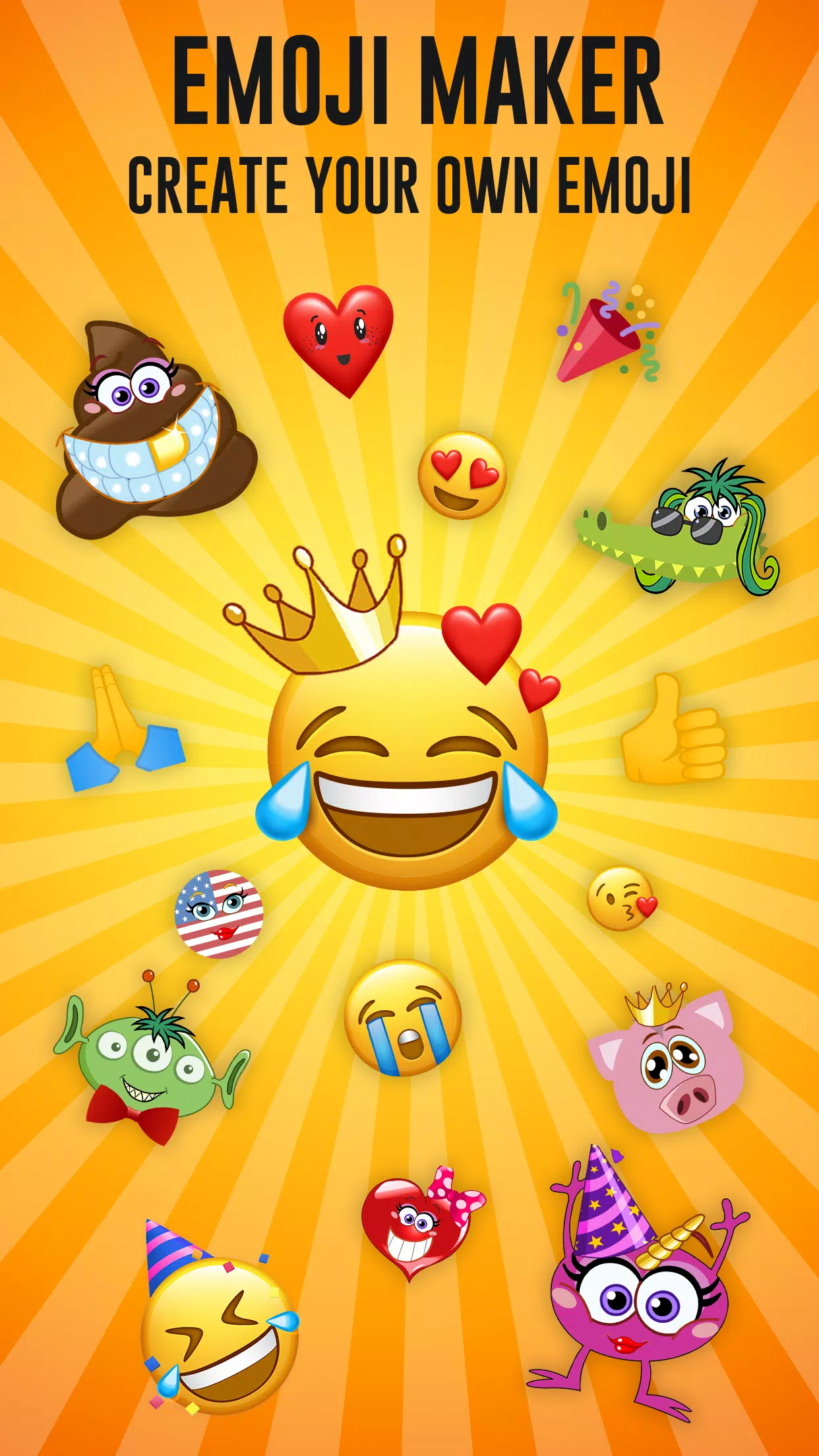 Emoji Maker ဖန်သားပြင်ဓာတ်ပုံ 0