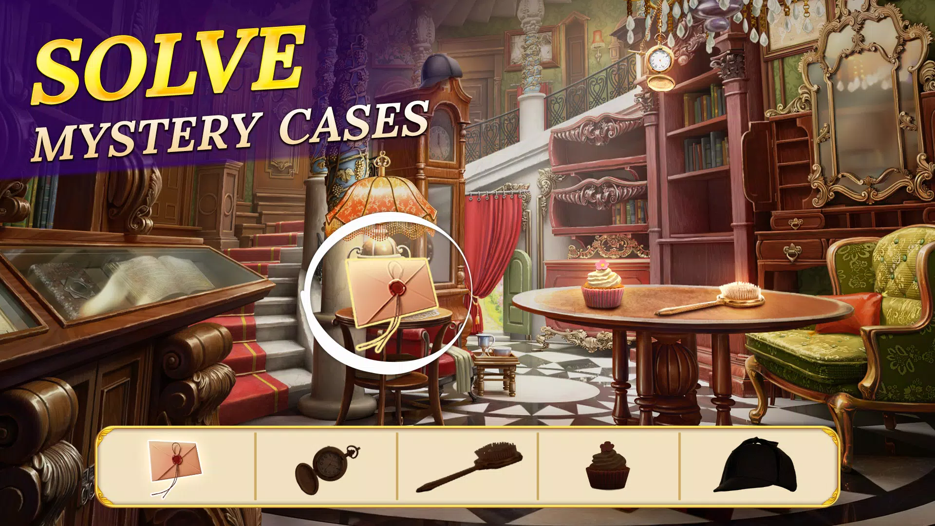 Sherlock・Hidden Object Mystery ဖန်သားပြင်ဓာတ်ပုံ 3