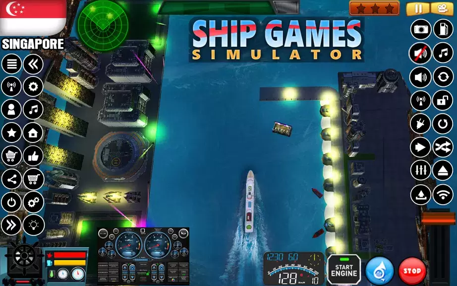 Big Cruise Ship Simulator স্ক্রিনশট 3