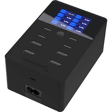 Sabrent 8-Port 252W Bộ sạc máy tính để bàn USB