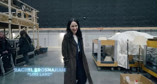 Superman production set