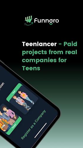 Funngro:Teens earn- Freelancer应用截图第2张