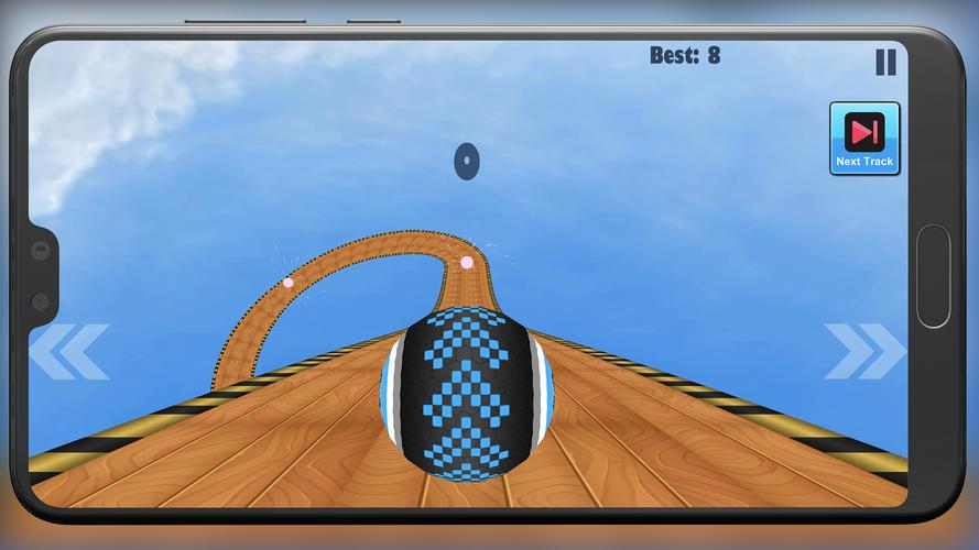 Rolling Ball Impossible road Schermafbeelding 1