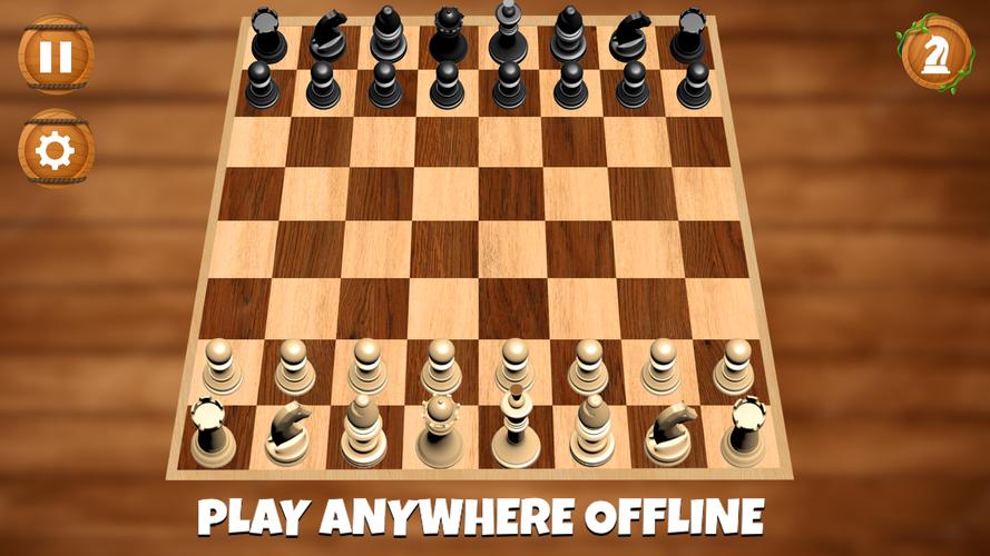 3D Chess Offline: Play & Learn Ekran Görüntüsü 0