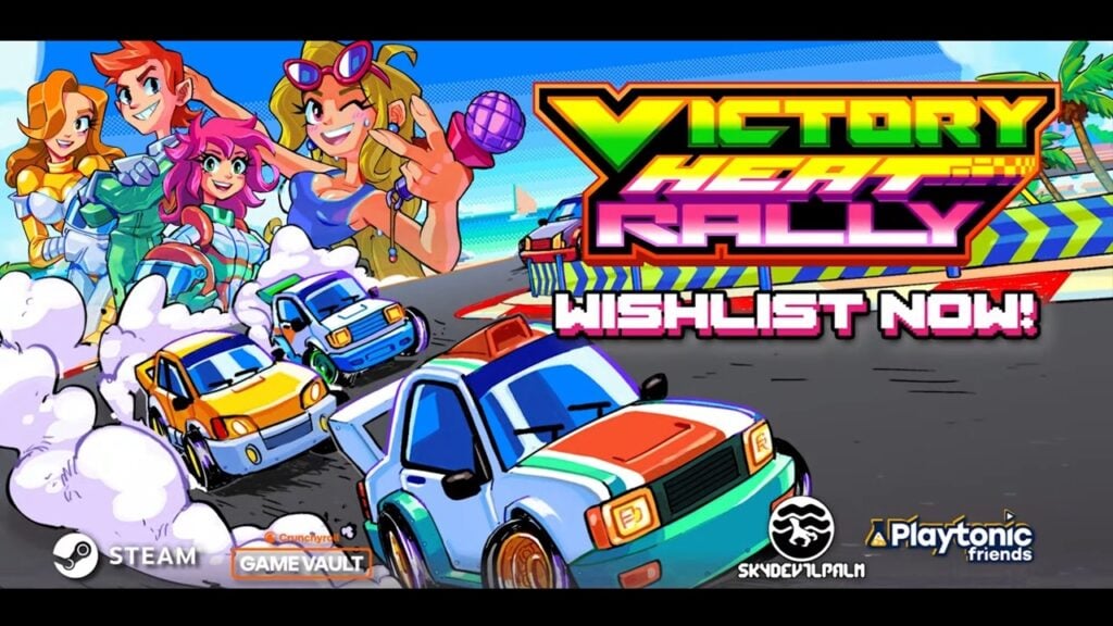 Аркадная гонка в ретро-стиле Victory Heat Rally выходит на Android