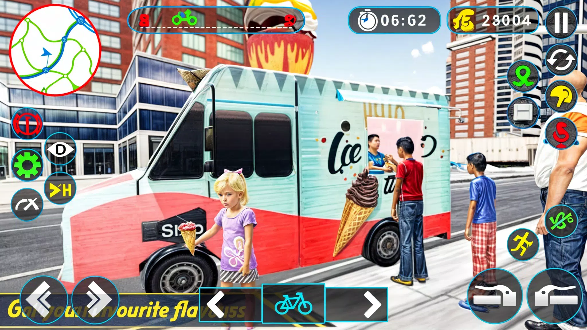 City Ice Cream Man Simulator ဖန်သားပြင်ဓာတ်ပုံ 3