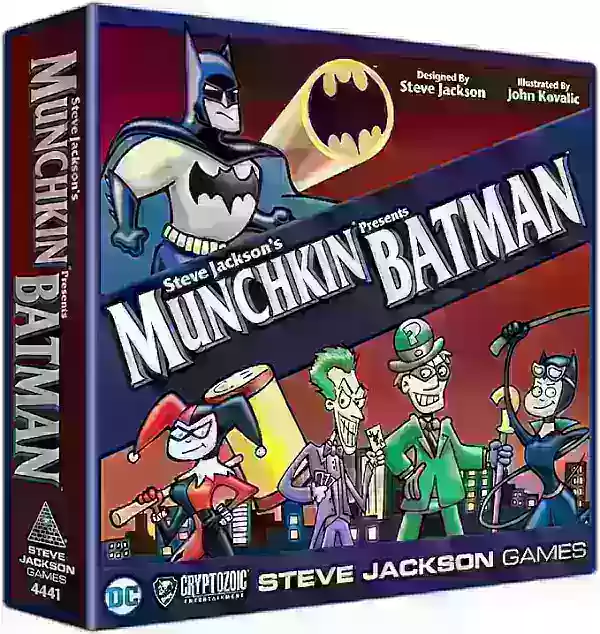 Inihahatid ni Munchkin ang Batman Game Board