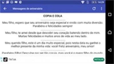 FELIZ ANIVERSÁRIO FILHO Ảnh chụp màn hình 0