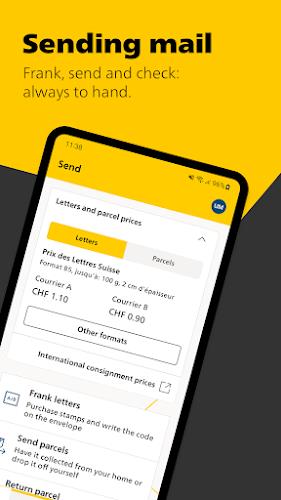 Swiss Post Captura de pantalla 1