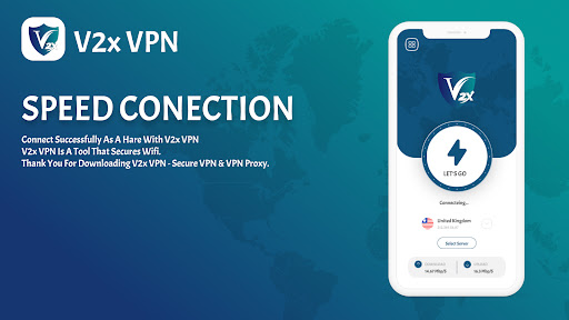 V2xVPN: Fast & Secure VPN Screenshot 2