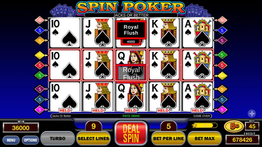 Spin Poker™ Casino Video Slots ภาพหน้าจอ 3