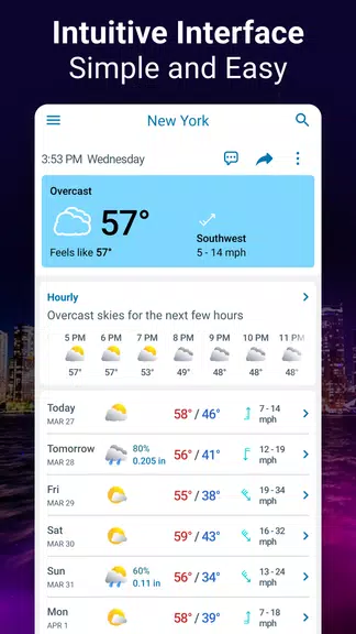 Schermata Weather Radar - Meteored News 0