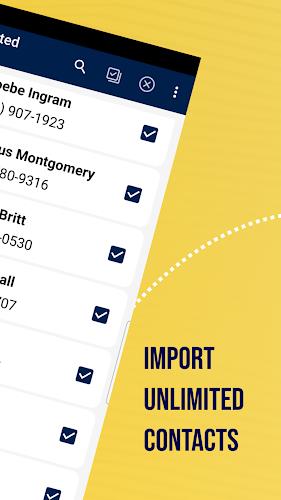 Vcf File Contact Import Tangkapan skrin 1