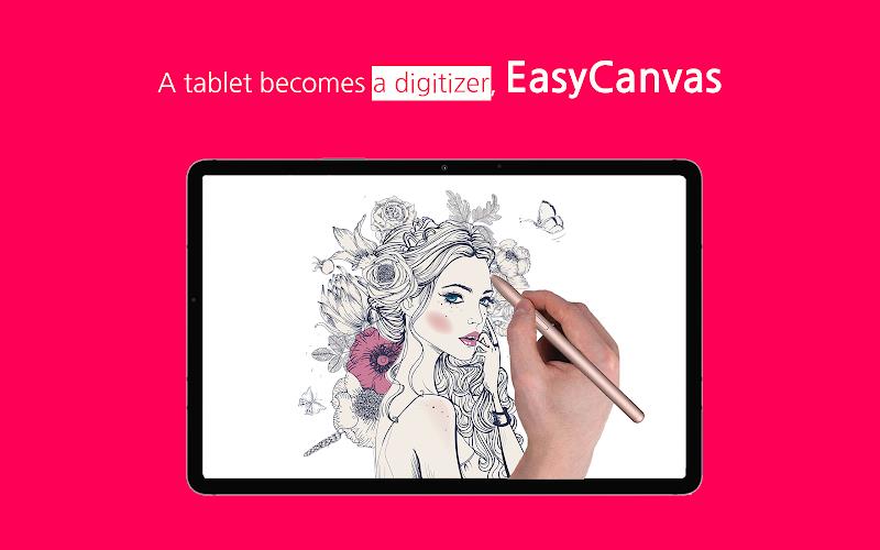 EasyCanvas -Graphic tablet App Zrzut ekranu 0