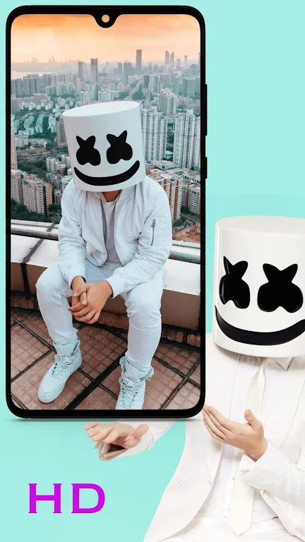 Marshmello Wallpaper 螢幕截圖 2