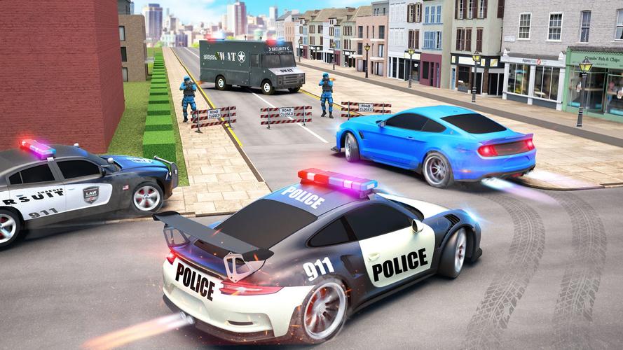 Police Car Chase: Police Games Ảnh chụp màn hình 0