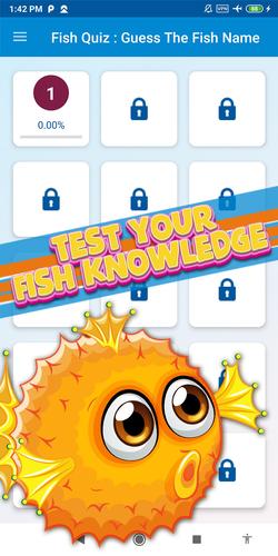 fish quiz games Captura de pantalla 1