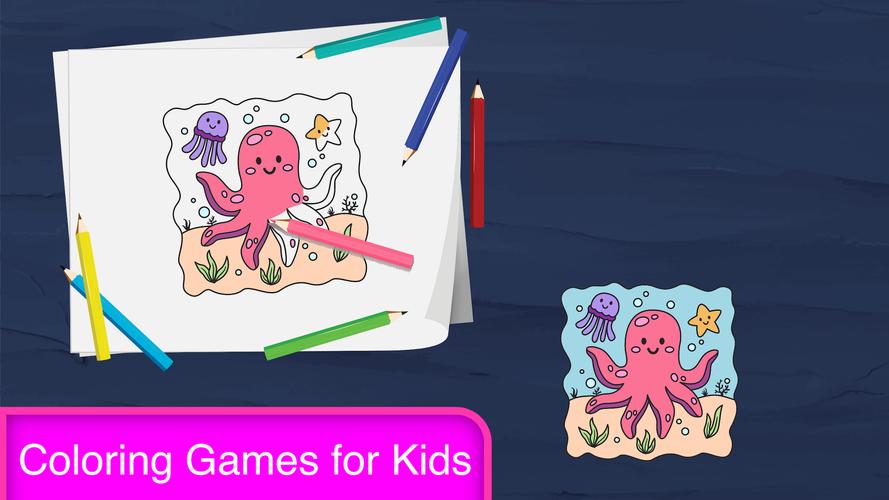 Coloring Games for Kids, Paint ภาพหน้าจอ 1