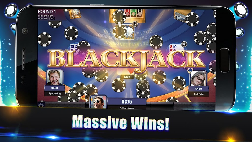 Blackjack Legends: 21 Online Multiplayer Casino Ảnh chụp màn hình 2