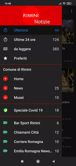 Rimini Notizie スクリーンショット 0