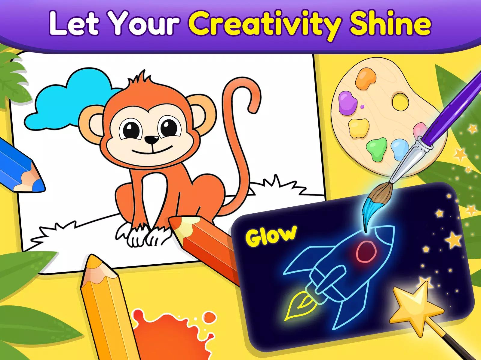 Coloring games for kids: 2-5 y ภาพหน้าจอ 2