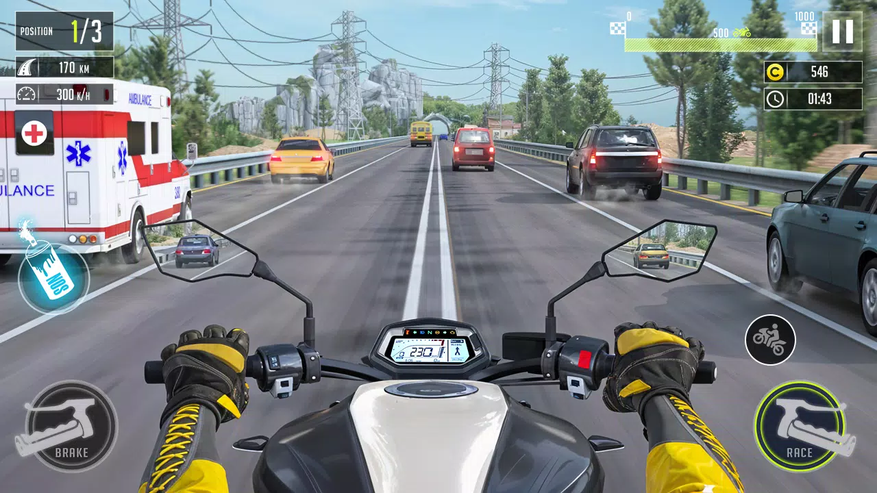 3d Bike Racing Bike Race Games ภาพหน้าจอ 0