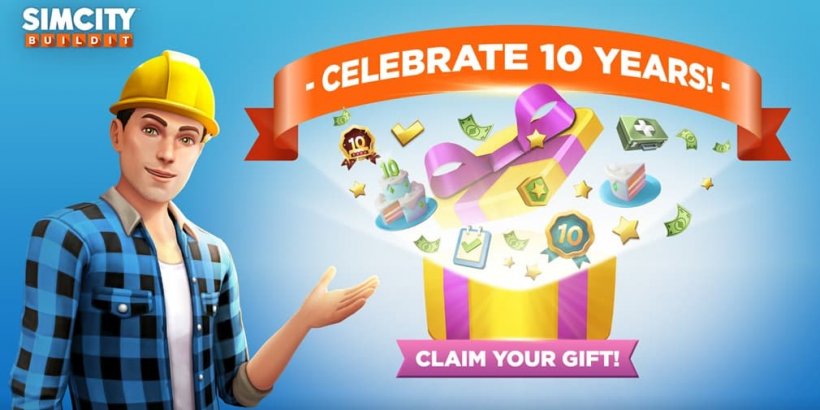 SimCity Buildit celebra 10 anni con espansione dello spazio