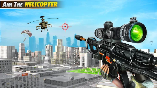 Sniper Shooting Mission : Eliminate City Criminals 螢幕截圖 2