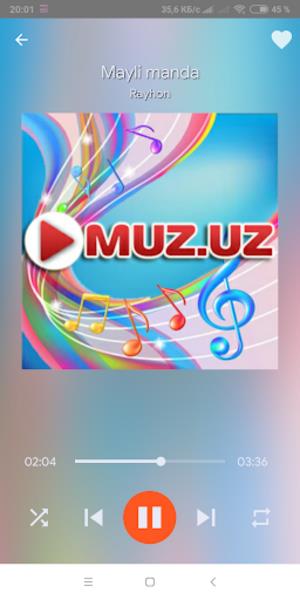 MUZ.UZ スクリーンショット 2