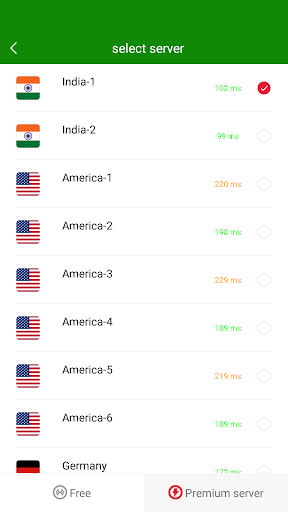 VPN India - Use Indian IP应用截图第1张