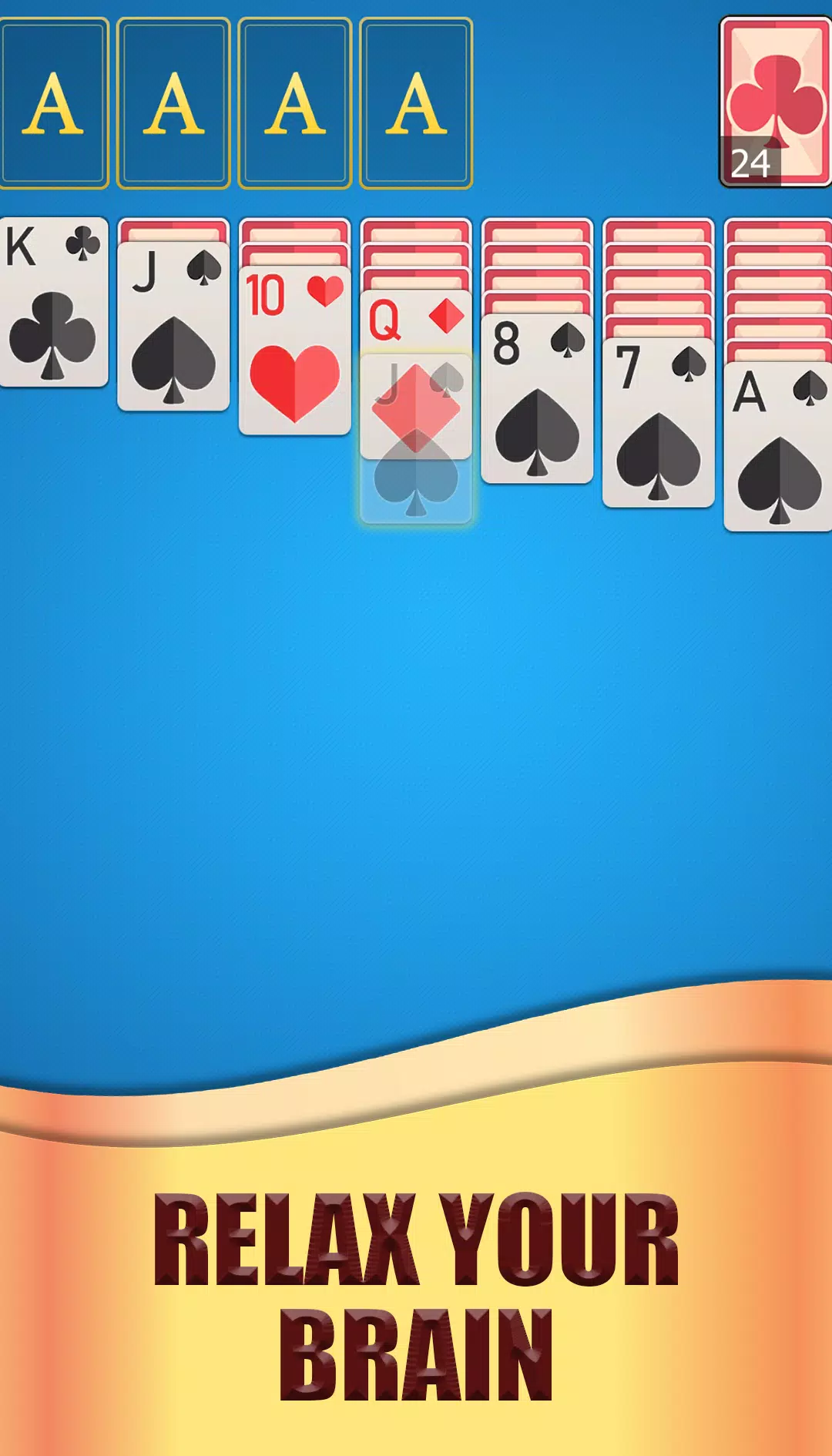 Classic Klondike Solitaire Screenshot 3