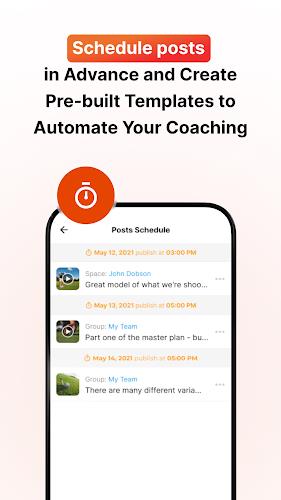 CoachNow: Coaching Platform Capture d'écran 2