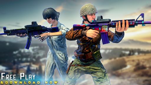 Battleground Free Firing Squad Fire Shooting Game スクリーンショット 2