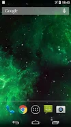 Galaxy Nebula Live Wallpaper 螢幕截圖 3