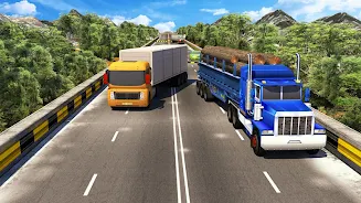 Offroad 18 Wheeler Truck Drivi Zrzut ekranu 2