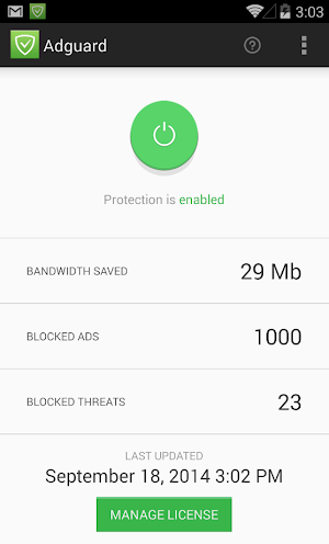 AdGuard Ad Blocker स्क्रीनशॉट 0