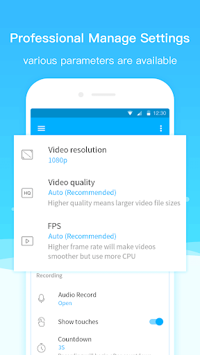 Screen Recorder+Video Recorder Screenshot 1