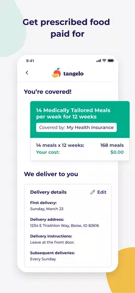 Tangelo - Get Food Prescribed! Screenshot 3