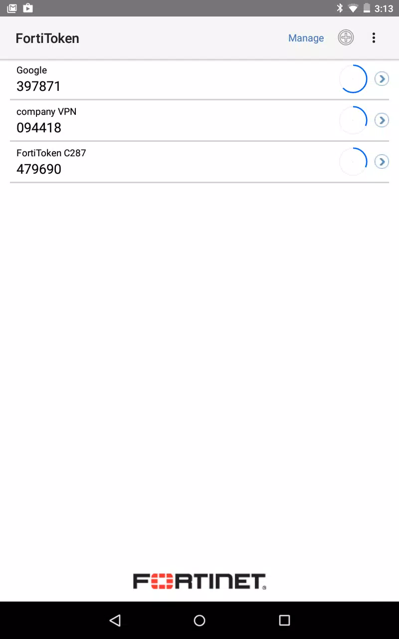 FortiToken Mobile Captura de tela 2