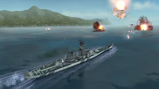 WARSHIP BATTLE:3D World War II स्क्रीनशॉट 0