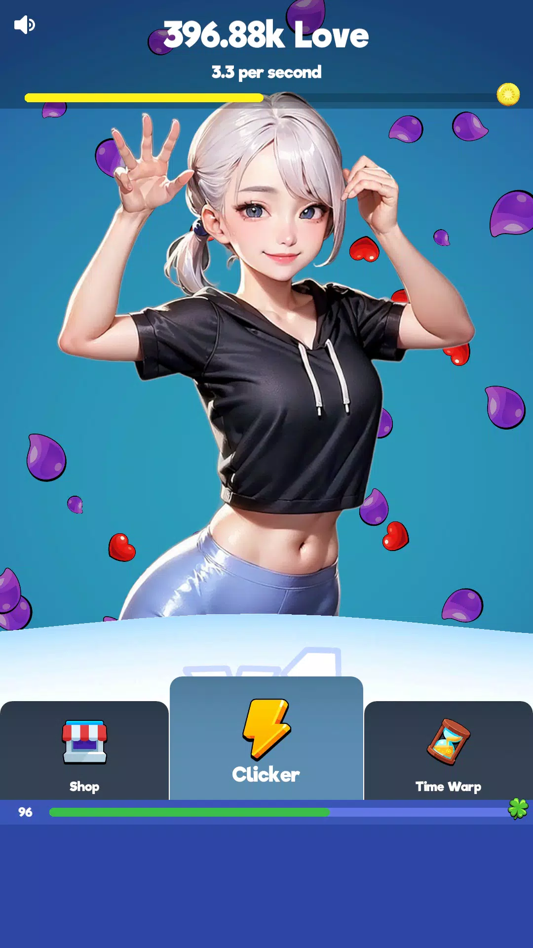 Sexy touch girls: idle clicker স্ক্রিনশট 1